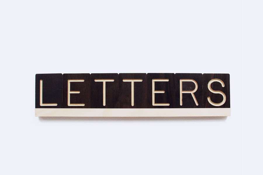 Sliding Letter Board – Wooden Message Boards
